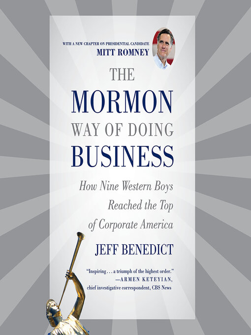 Cover image for The Mormon Way of Doing Business